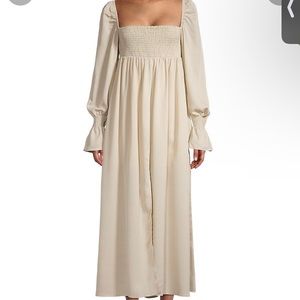 Weworewhat On/Off Shoulder Smock Dress size S